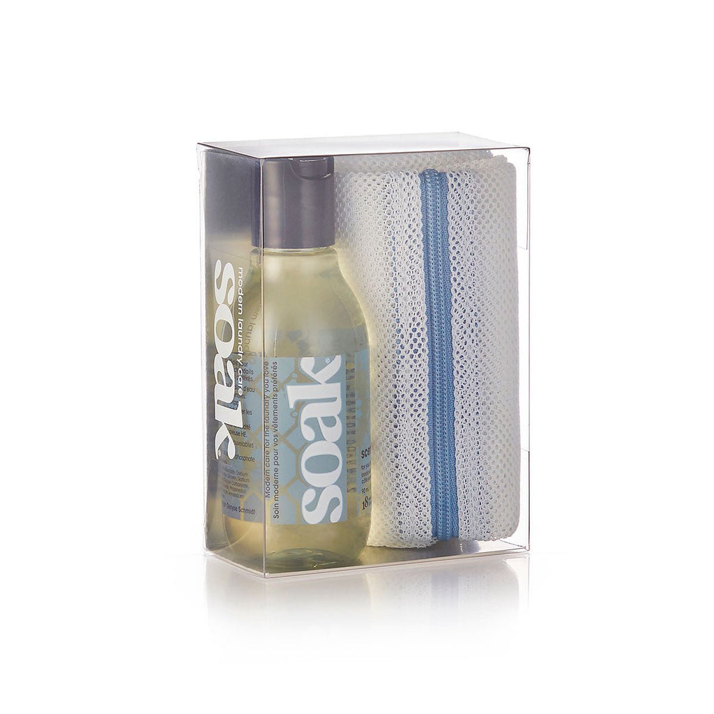 Soak No Rinse Delicate Wash - 90ml & Small Eco Wash Bag - The Needle Store