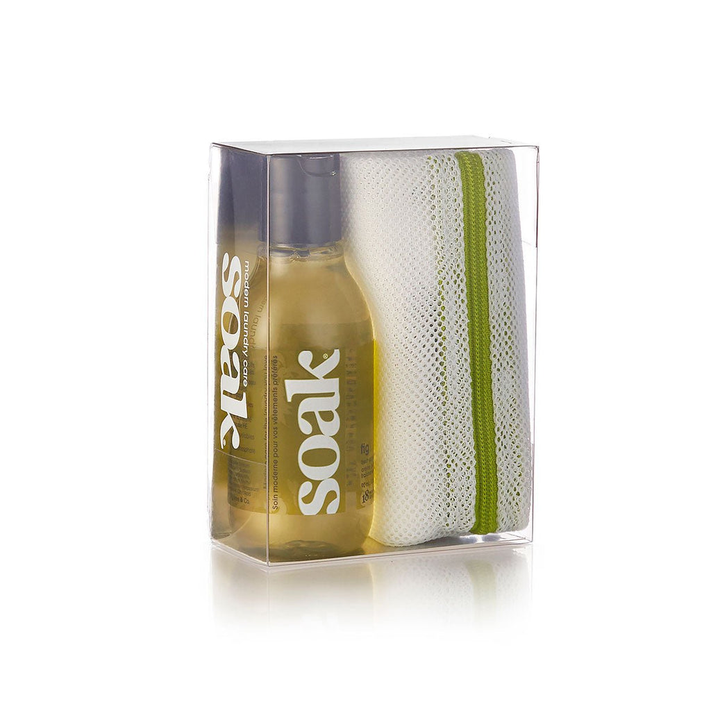 Soak No Rinse Delicate Wash - 90ml & Small Eco Wash Bag - The Needle Store